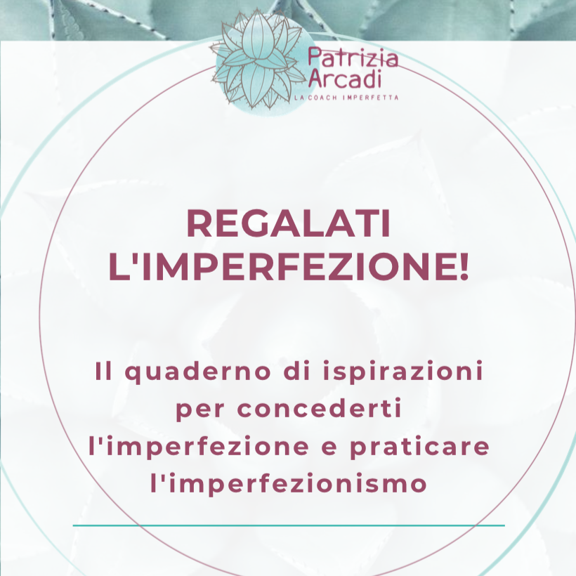 REGALATI IMPERFEZIONE IL QUADERNO